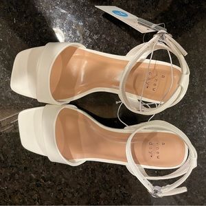 White Sonora Heels - A New Day